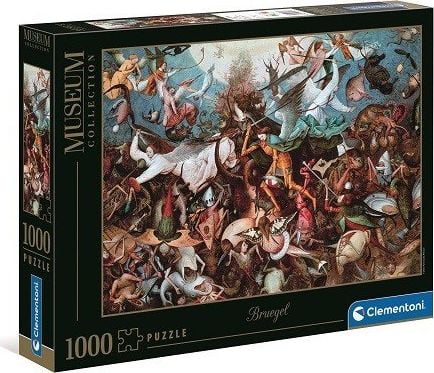 Clementoni Clementoni Puzzle 1000 de piese Muzeul Breugel. Căderea îngerilor rebeli 39662