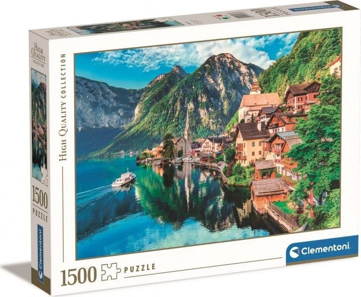 Puzzle 1500 piese Hallstatt Austria, Clementoni