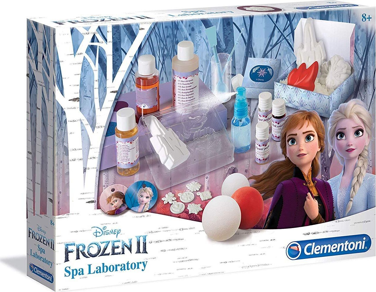 Clementoni The Ice Queen 2 - Laboratorul de frumusete al Elsei, activitati creative