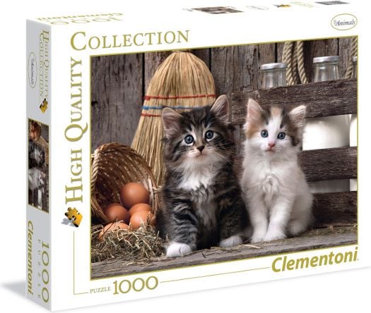 Clementoni Lovely Kittens, 1000 de bucăți (39340)