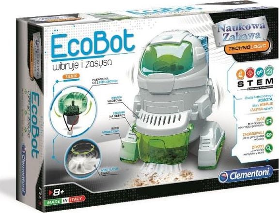 Kit educativ Ecorobot, Clementoni, 8 ani+