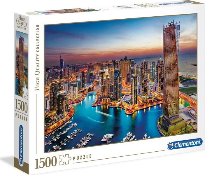 Puzzle Clementoni - Dubai marina, 1500 piese