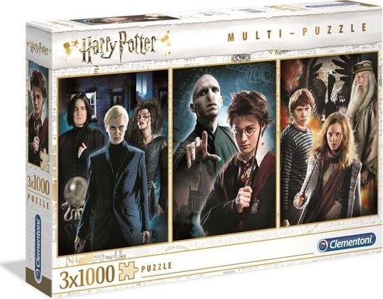 Puzzle Clementoni 3x1000 piese Harry Potter (61884)