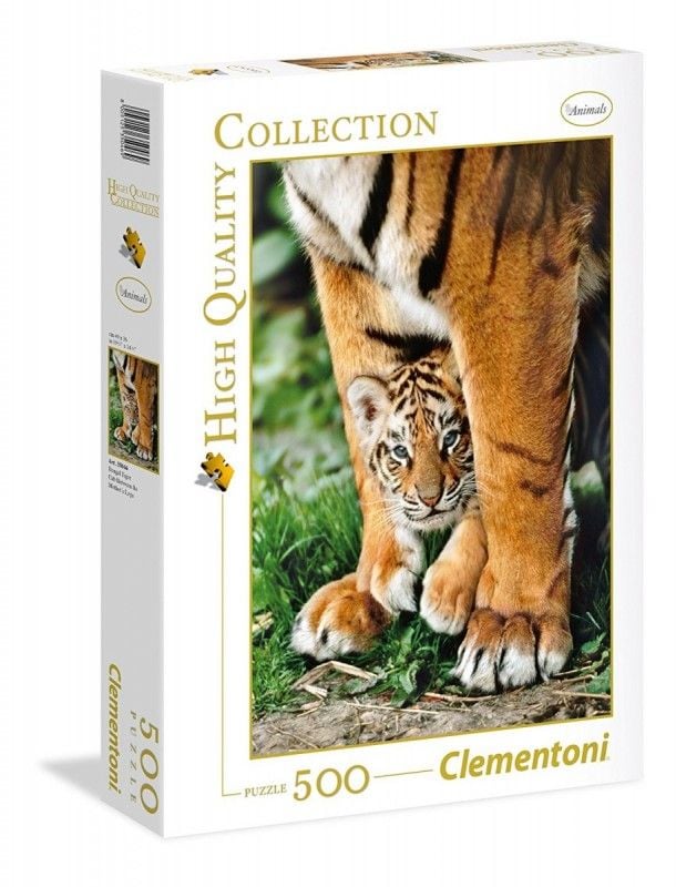 Puzzle Clementoni 500 piese - Bengal Tiger (35046 CLM)