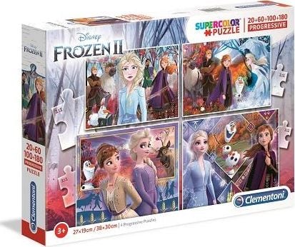 Clementoni Puzzle Frozen 2 20+60+100+180el (21411)