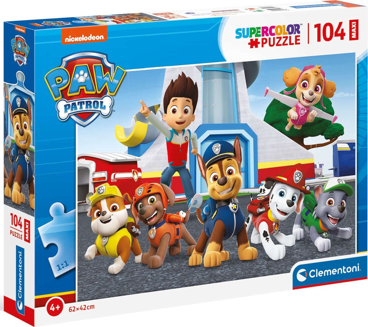 Clementoni Puzzle Maxi 104 Paw Patrol