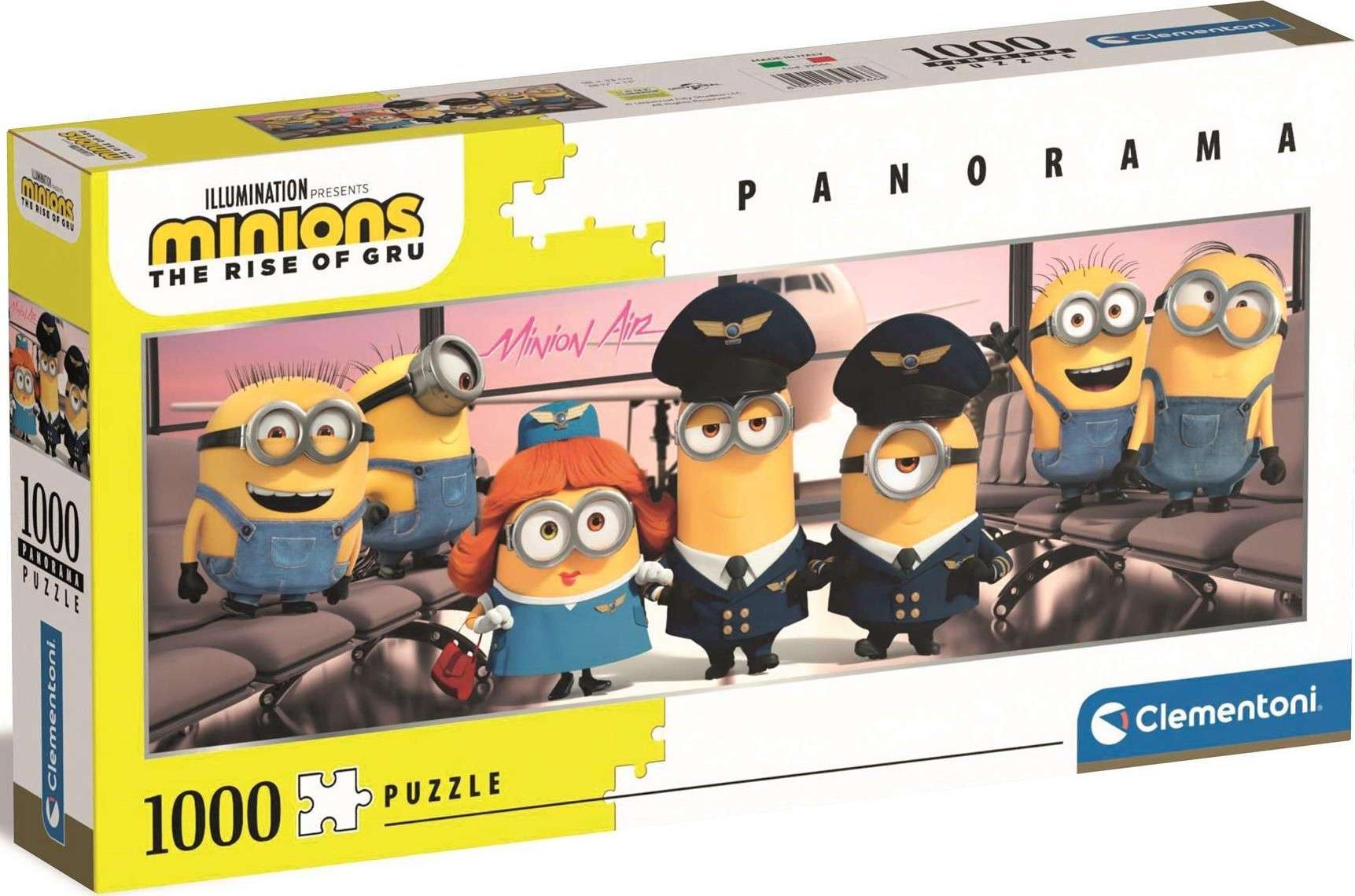 Puzzle Clementoni High Quality Collection, Panorama - Minions, The rise of Gru, 1000 piese