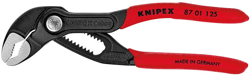 Cleste pentru tevi, KNIPEX Cobra, 1`, 125 mm