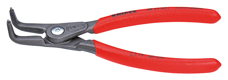 Clești pentru inelele Knipex îndoit exterior 210 mm (4921A31)