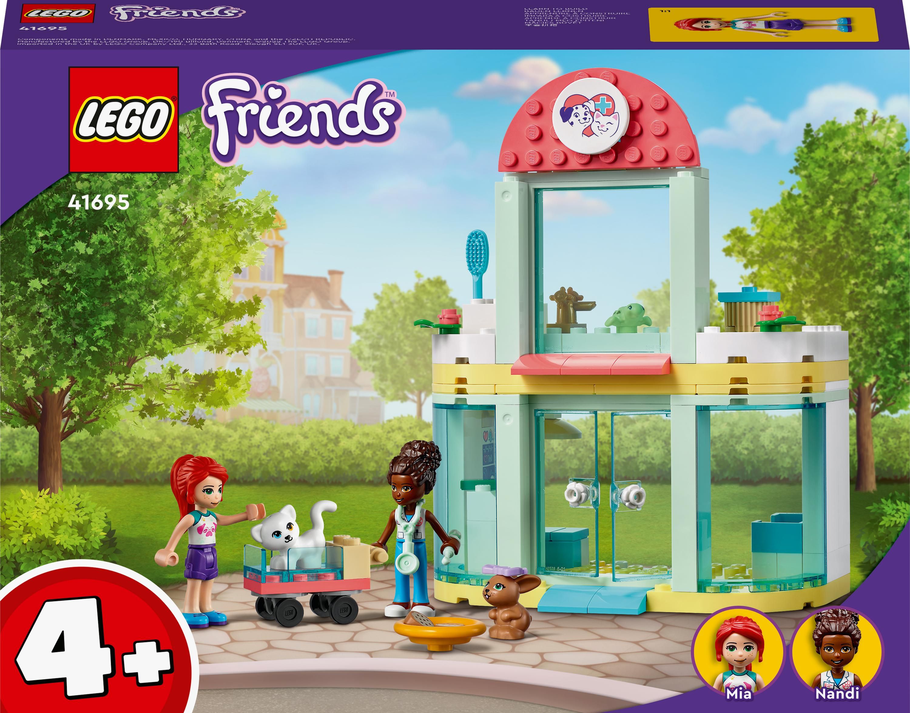 Clinica pentru animale de companie LEGO Friends (41695)