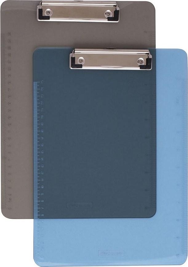 Clipboard gradat, D.RECT, A4, Gri/Albastru