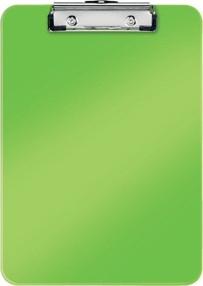 Mape - Clipboard Leitz WOW, simplu, PS, A4, 100 coli, verde