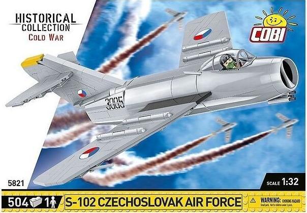 Set de Construit S-102 Czechoslovak Air Force, 504 piese