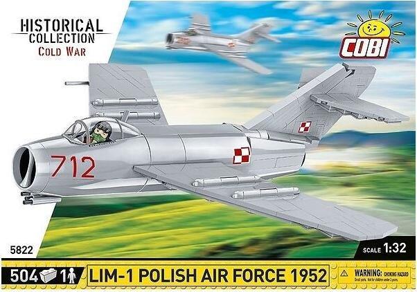 Set de Construit LIM-1 Polish Air Force, 504 piese