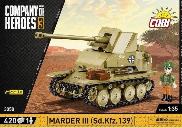 Cobi Klocki Marder III Sd.Kfz.139