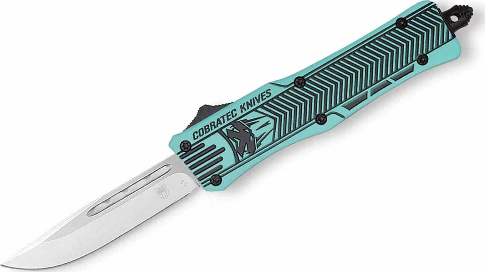 CobraTec Knife Cobratec Med Tiffany BluGraBl DNS