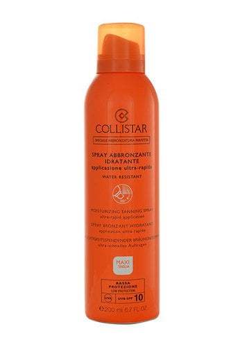 Collistar Moisturizing Tanning Spray SPF10 W 200ml