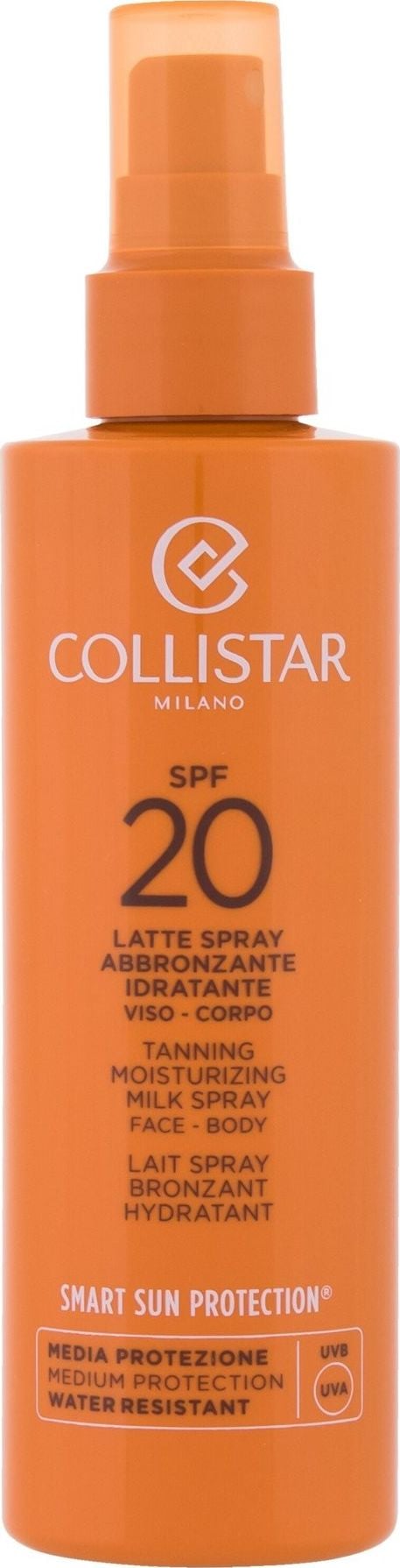 Spray cu protectie solara Collistar SPF 20, 200ml