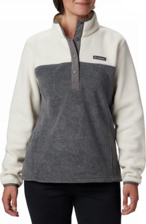 Columbia Polar Benton Springs 1/2 Snap Pullover 1860991023 szary r. L