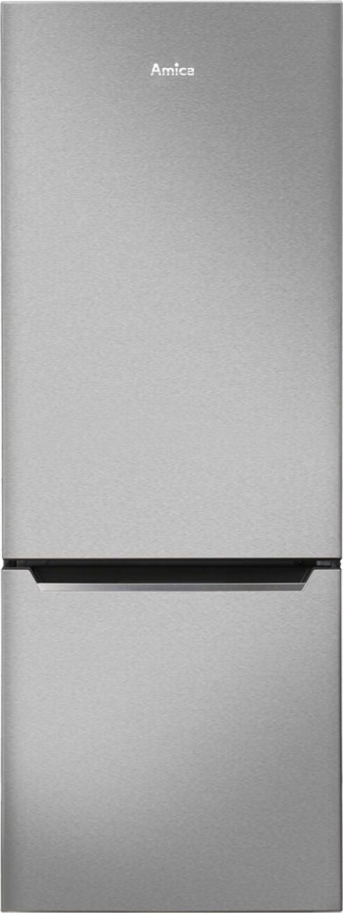Combine frigorifice - Combina frigorifica Amica FK244.4X, 205 l, H 144 cm, Clasa F, Inox
