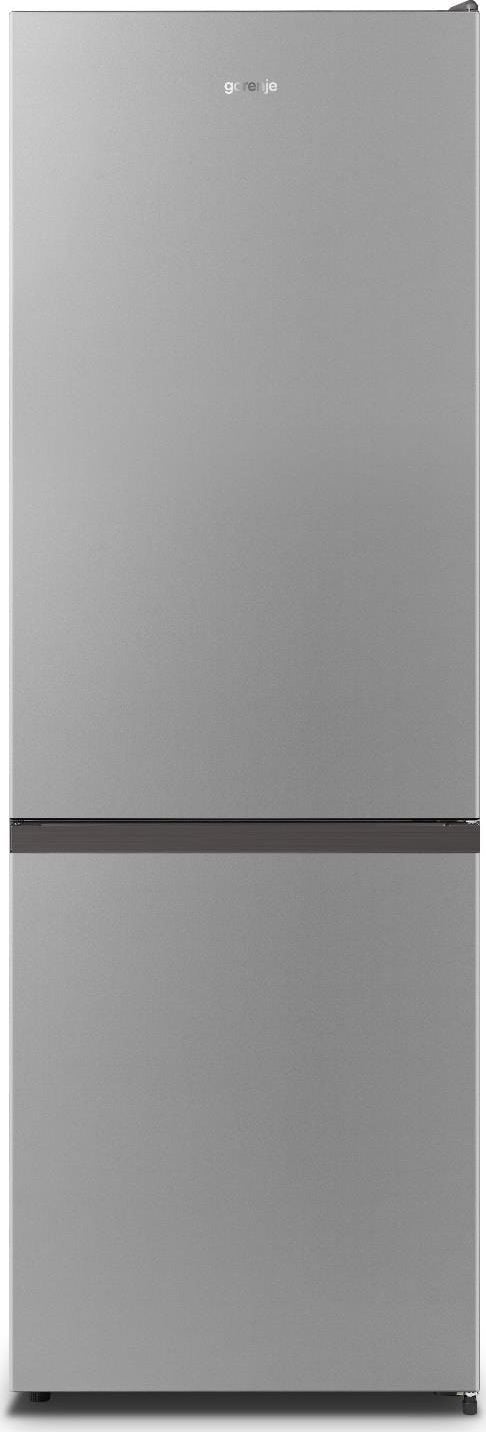 Combine frigorifice - Combina frigorifica Gorenje NRK6182PS4, 287l, Full No-Frost, Argintiu