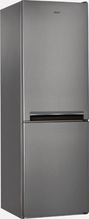 Combine frigorifice - Combina frigorifica Polar POB701EX, 309 L, 176 cm, Clasa F, Inox