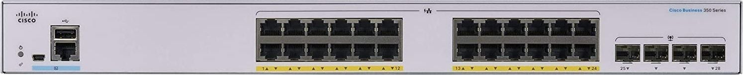 Comutator Cisco CBS350-24P-4G-EU