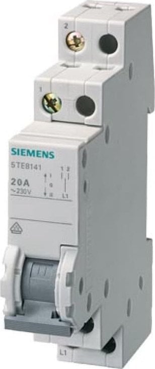 Comutator de control modular Siemens 3 poziții (I-0-II) 400V AC 20A 2CO 5TE8142