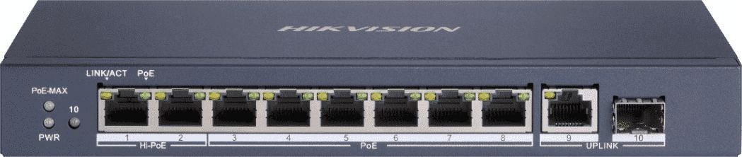 Comutator Hikvision DS-3E0510HP-E