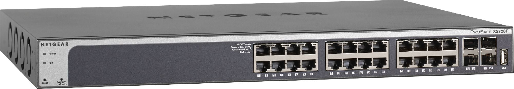 Switch-uri cu management - Comutator NETGEAR XS728T (XS728T-100NES)