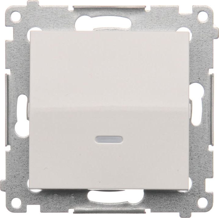 Comutator pol unic cu semnalizare LED 10 AX (DW1ZL.01 / 11)