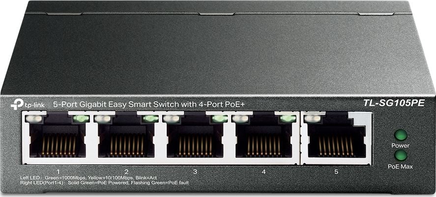 Comutator TP-Link TL-SG105PE