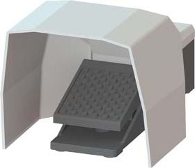 Comutatorul picior al unui capac metalic unic gri 2Z 2R Etapa 1 (3SE2903-1AA20)