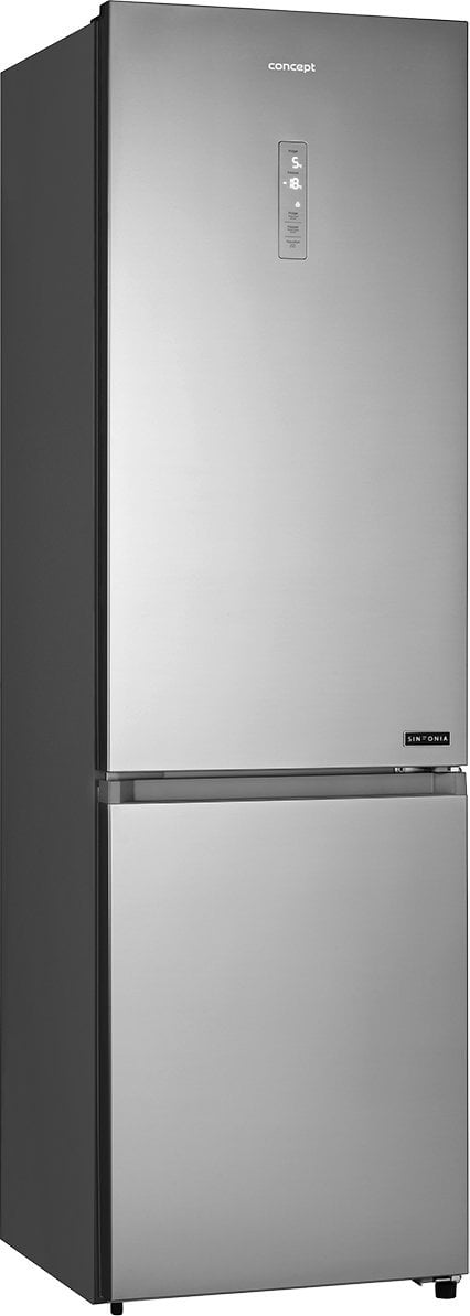Combine frigorifice - Combina frigorifica Concept  LK6660SS,
Argint,3 rafturi,40 dB,
Cu display