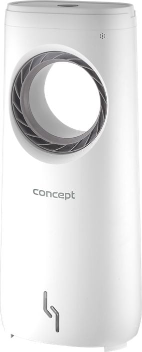Racitor de aer Concept OV5220, 80 W, Rezervor 5 l, Functie purificare, Filtru praf, Control touch, Alb