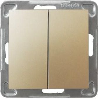 Conector Impression dublu de scara de aur metalic (LP-10Y / m / 28)