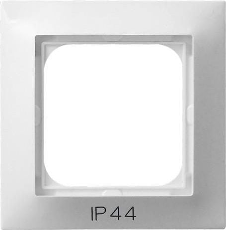Conectorii Impression singur cadru de IP-44 alb (RH-1Y / 00)