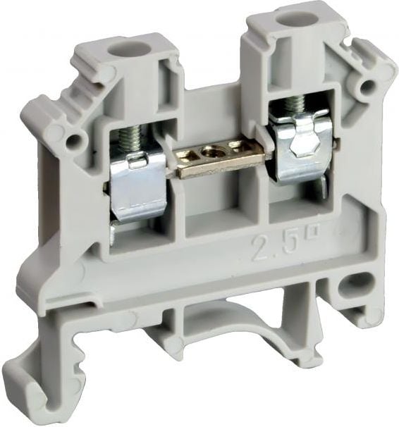 Conectorul de șină 2 fire ZSG1-2.5Ns 2.5mm2 gri (11221312)