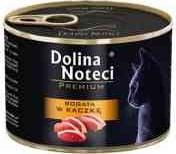 Conserva pentru pisici Dolina Noteci, Premium, 185 g, Aroma de rata