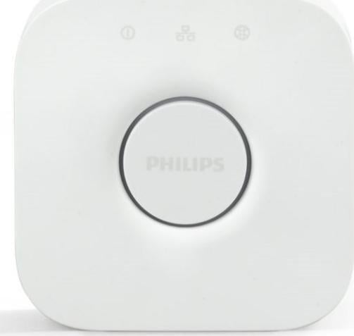 Consola Hue bridge (hub) wireless Philips Hue, Zigbee, compatibil cu gama Hue, control iOS/Android, Apple Home Kit
