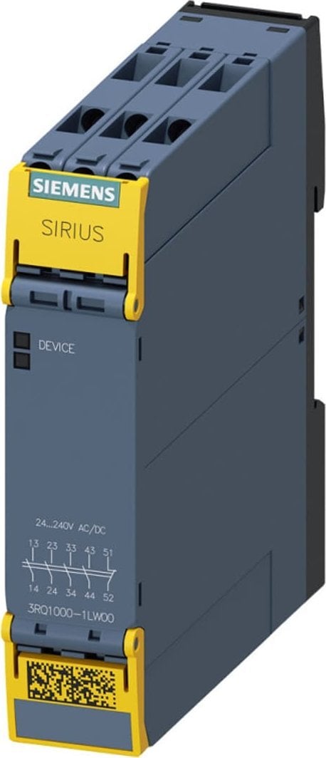 Contacte relee de siguranță Siemens 4NO+1NC lățime 225mm 24...240V AC/DC 3RQ1000-1LW00