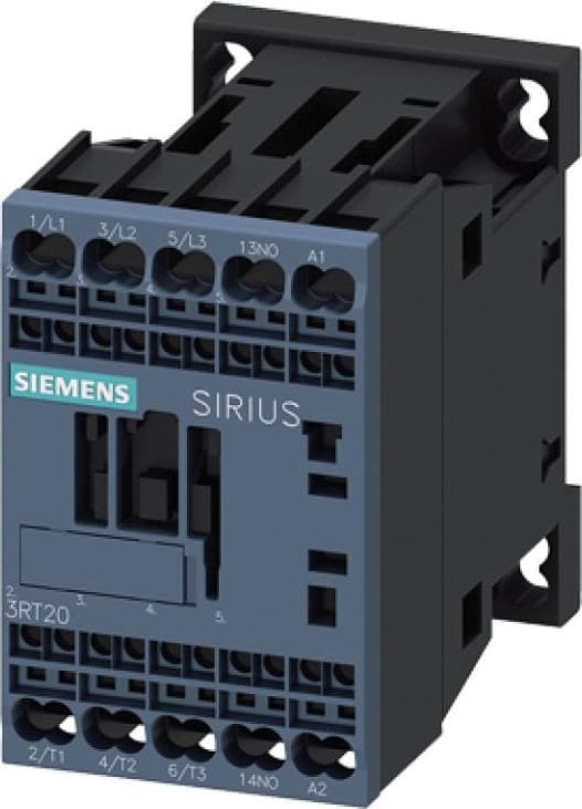 Contactor de putere Siemens AC-3 3kW 400V 1NC AC 230V 3RT2015-2AP01
