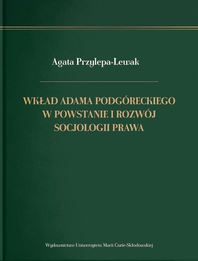Contribuția lui Adam Podgórecki la crearea și dezvoltarea...