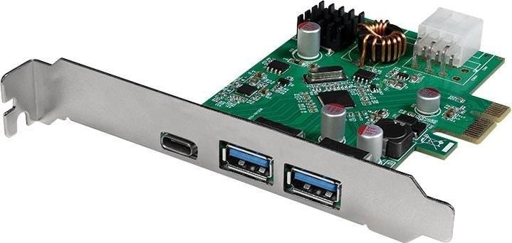 Controler LogiLink PCIe 2.0 x1 - USB 3.2 Gen 1 + USB-C (PC0090)