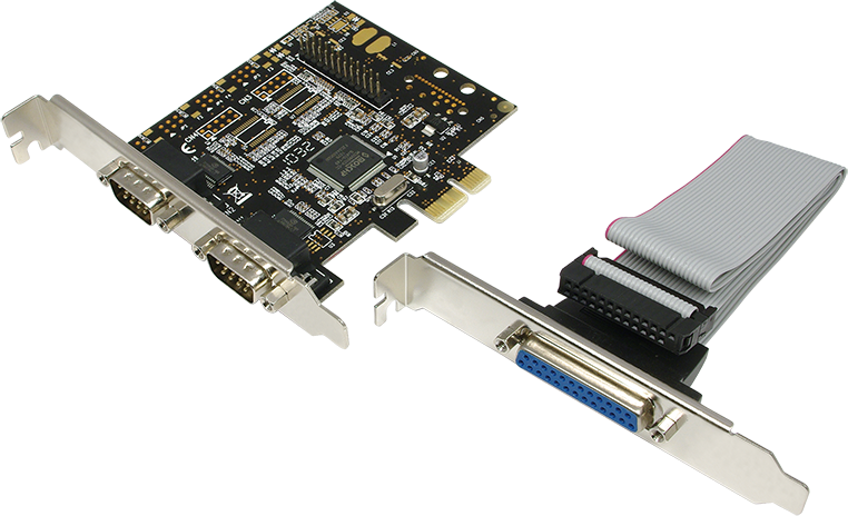 Controler LogiLink PCIe x1 - 2x Port serial + 1x Port paralel (PC0033)