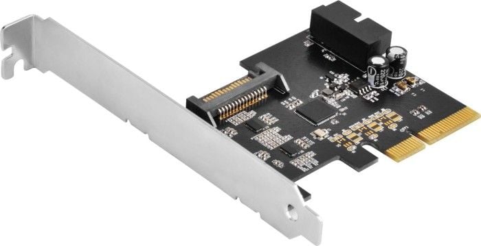 Controler SilverStone PCIe 2.0 x2 - 2x USB 3.2 Gen 2 (SST-ECU04-E)