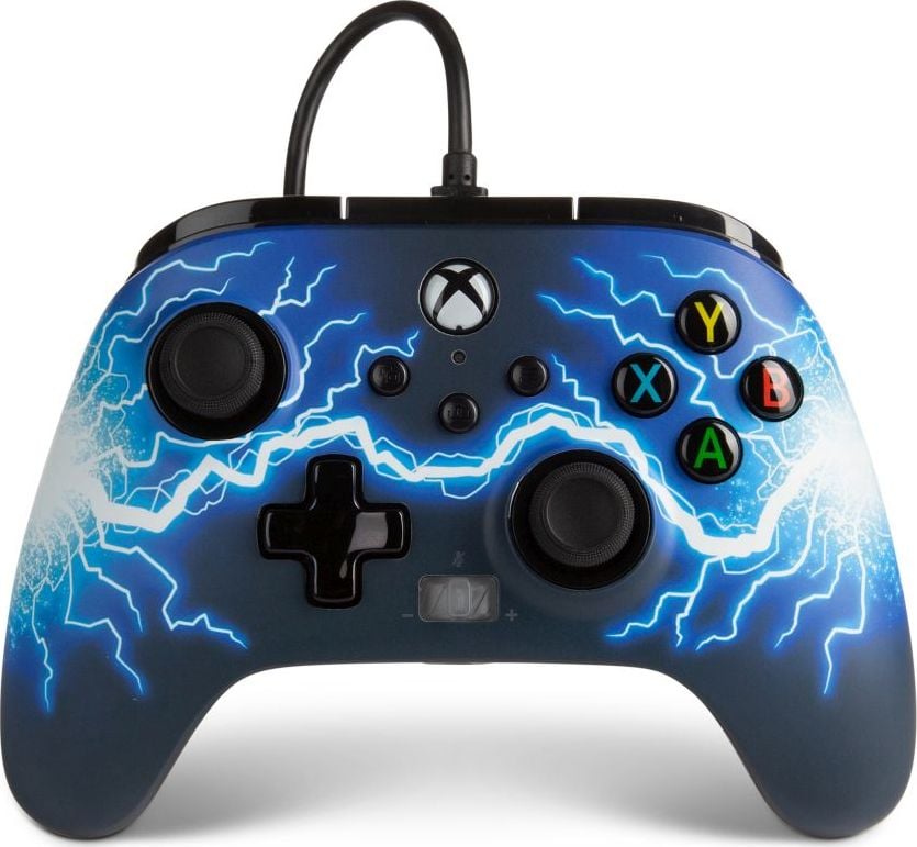 Controller PowerA EnWired Cu fir pentru Xbox Series X/S, Xbox One, PC, 3,5 mm Arc Lightning
