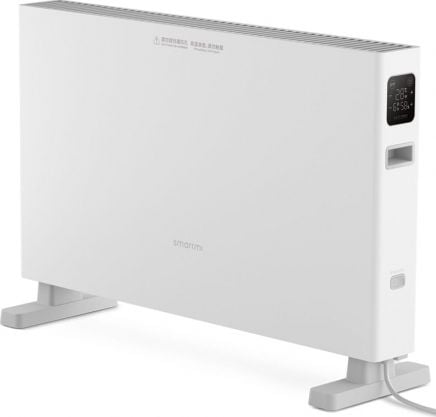 Convector electric de podea Smartmi Smart 1S, 2200 W, Mijia App & Wi-Fi, Control touch, Timer, Display LED, Alb