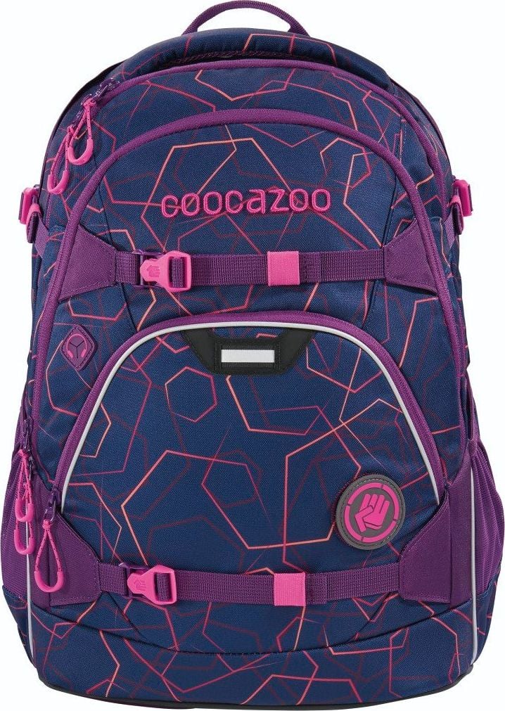 COOCAZOO ScaleRale rucsac Culoare: Plum Laserbeam sistem MatchPatch