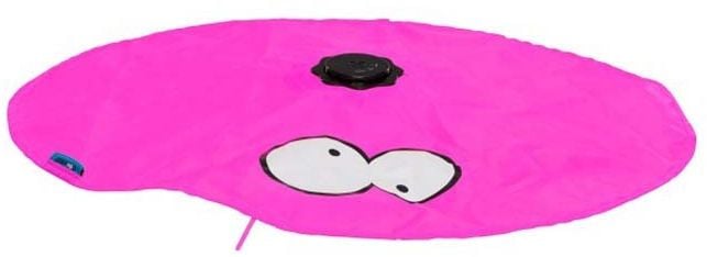 : Jucarie pentru pisici COOCKOO cu ascunzatoare roz de 15x15x6 cm